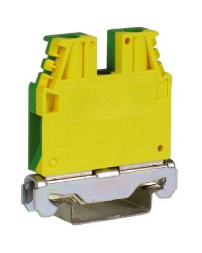 TEC.6/O, зажим для заземления желт.зелен 6 кв.мм DKC (ZTO120) в Домодедово Держатели, клипсы, скобы Pintop.ru