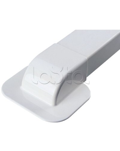 Ввод в стену под углом 90 град. для короба 90х60 мм DKC AIR90608 в Домодедово Аксессуары для кабель-канала Pintop.ru