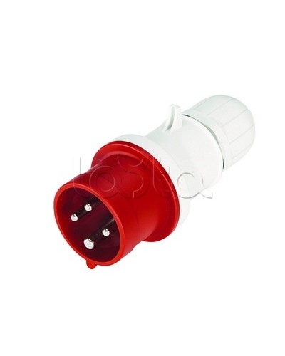 Вилка кабельная IP44 16A 3P+E 400V DKC DIS2131636 в Домодедово Аксессуары для стоек и шкафов Pintop.ru