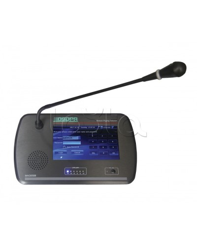 Консоль микрофонная DSPPA MAG-6588 в Домодедово Система оповещения и трансляции Dsppa Pintop.ru