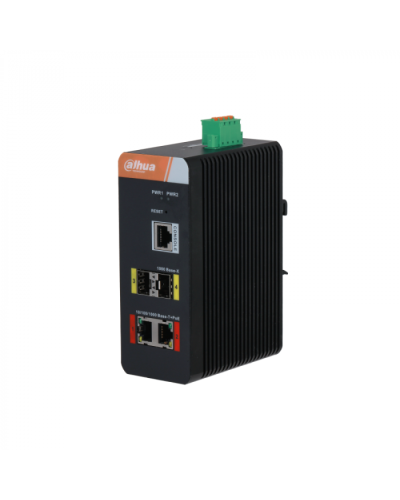 4-портовый гигабитный управляемый коммутатор с PoE Dahua DH-IS4204-2GT-120 в Домодедово Коммутаторы Pintop.ru