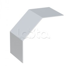 Крышка на угол 90 градусов верт. внеш. лестн. усиленная 100x600 мм (2 мм) HDZ EKF (kvoltp90100600-2-HDZ)