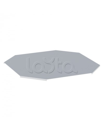 Крышка на ответвитель крестообразный лестничный усиленная 600 мм EKF (kxltp600-2) в Домодедово Аксессуары для лотков Pintop.ru