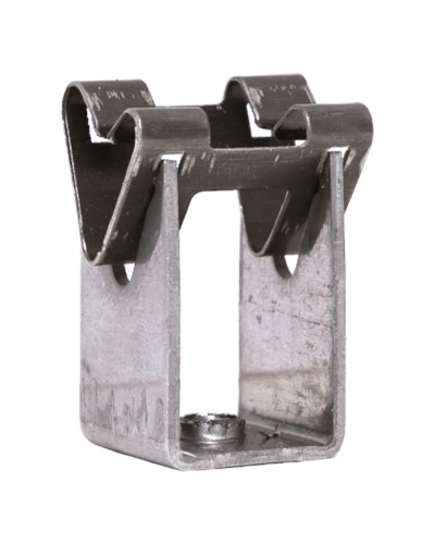 Держатель токоотвода металлический 35мм, L=20мм, Ni/Ni EKF PROxima (lp-d2115-20-ni) в Домодедово Электротехническое оборудование Pintop.ru