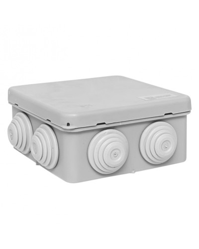 Коробка распределительная КМР-030-031 с крышкой наружн (85х85х40) 8 мембр вводов IP55 EKF (plc-kmr-030-031) в Домодедово Распределительные коробки Pintop.ru