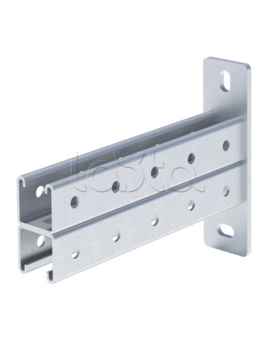 STRUT-консоль двойная 41х41 мм, основание 350 мм EKF (stkd414135) в Домодедово Аксессуары для лотков Pintop.ru