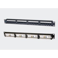 Патч-панель 19", 1U, 24xRJ45 категория 5е Eurolan (27B-U5-24BL)