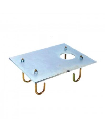 Пластина монтажная с анкерами для шлагбаумов 617 серии Faac 490095 в Домодедово Запчасти для шлагбаумов и автоматики Pintop.ru