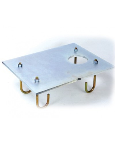 Пластина монтажная с анкерами для шлагбаума B680 H Faac 490139 в Домодедово Запчасти для шлагбаумов и автоматики Pintop.ru