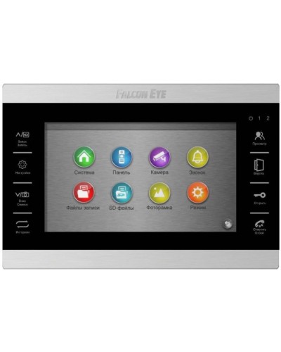 Видеодомофон Falcon Eye FE-70 ATLAS HD (Black) VZ в Домодедово Абонентские видеоустройства Pintop.ru