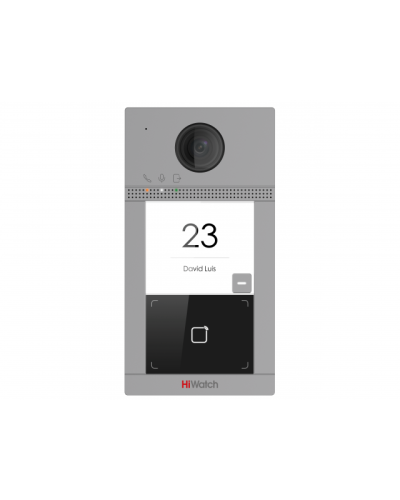 Вызывная панель HiWatch VDP-D4211W(B) в Домодедово Вызывные видеопанели малоабонентные Pintop.ru