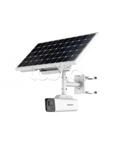 IP-Камера видеонаблюдения цилиндрическая солнечная Hikvision DS-2XS2T47G1-LDH/4G/C18S40(6mm) в Домодедово IP-камеры Pintop.ru