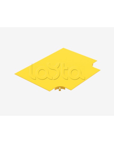 Крышка на ответвитель Т-образный пластиковый Hyperline FBTR-300-TEE-CVR в Домодедово Аксессуары для лотков Pintop.ru