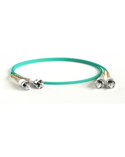 Патч-корд волоконно-оптический Hyperline FC-D2-503-ST/PR-ST/PR-H-30M-LSZH-AQ в Домодедово Патч-корды оптические Pintop.ru