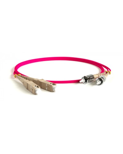 Патч-корд волоконно-оптический Hyperline FC-D2-504-FC/PR-ST/PR-H-30M-LSZH-MG в Домодедово Патч-корды оптические Pintop.ru