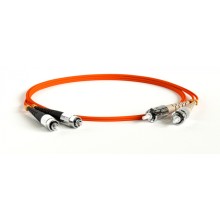 Патч-корд волоконно-оптический Hyperline FC-D2-50-FC/PR-ST/PR-H-2M-LSZH-OR