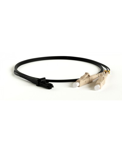 Патч-корд волоконно-оптический Hyperline FC-D2-50-LC/PR-MTRJM/PR-H-2M-LSZH-OR в Домодедово Патч-корды оптические Pintop.ru