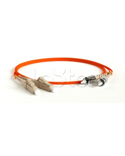 Патч-корд волоконно-оптический Hyperline FC-D2-50-SC/PR-ST/PR-H-10M-LSZH-OR в Домодедово Патч-корды оптические Pintop.ru