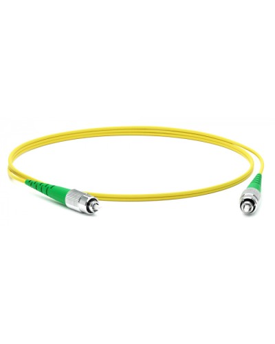 Патч-корд волоконно-оптический Hyperline FC-S2-9-LC/AR-LC/AR-H-5M-LSZH-YL в Домодедово Патч-корды оптические Pintop.ru