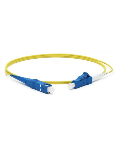 Патч-корд волоконно-оптический Hyperline FC-S2-9-LC/UR-SC/UR-H-3M-LSZH-YL в Домодедово Патч-корды оптические Pintop.ru