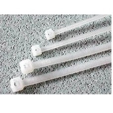 Хомут-стяжка нейлоновый, неоткрывающийся, 250х3.6 мм, белые Hyperline GT-250IC (100 шт/уп)