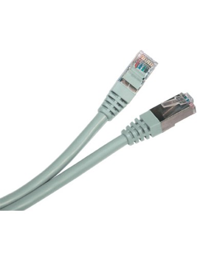 Патч-корд экранированный реверсивный Hyperline PC-LPM-STP-RJ45-REV-RJ45-C5e-15M-LSZH-GY в Домодедово Патчкорды (медные) Pintop.ru