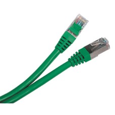 Патч-корд экранированный Hyperline PC-LPM-STP-RJ45-RJ45-C5e-0.5M-LSZH-GN