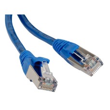 Патч-корд экранированный Hyperline PC-LPM-STP-RJ45-RJ45-C5e-3M-LSZH-BL