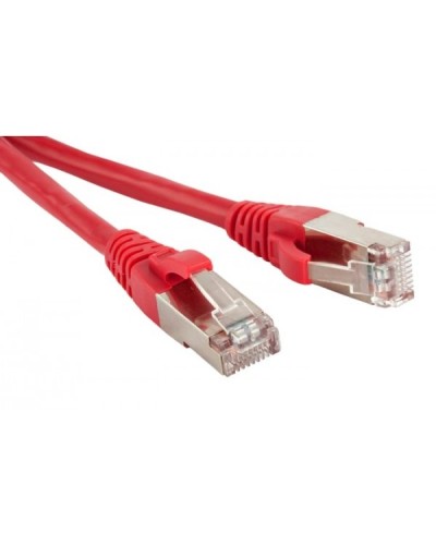 Патч-корд F/UTP Hyperline PC-LPM-STP-RJ45-RJ45-C6-5M-LSZH-RD в Домодедово Патчкорды (медные) Pintop.ru