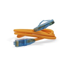 Патч-корд U/UTP Hyperline PC-LPM-UTP-RJ45-RJ45-C6-1.5M-LSZH-OR