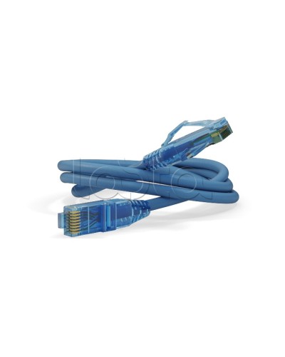 Патч-корд U/UTP Hyperline PC-LPM-UTP-RJ45-RJ45-C6-5M-LSZH-BL в Домодедово Патчкорды (медные) Pintop.ru