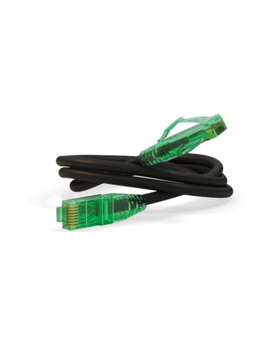 Патч-корд Hyperline PC-LPM-UTP-RJ45-RJ45-C6a-3M-LSZH-BK в Домодедово Патчкорды (медные) Pintop.ru