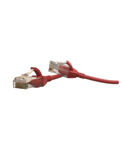 Патч-корд U/UTP Hyperline (PC-LPT-UTP-RJ45-RJ45-C6-3M-LSZH-RD) в Домодедово Патчкорды (медные) Pintop.ru