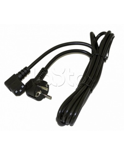 Кабель питания монитор-компьютер Hyperline PWC-IEC13A-SHM-3.0-BK в Домодедово Патч-корды и пигтейлы Pintop.ru