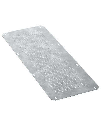 FORMAT Фланец основания вентилируемый в шкаф 400х800мм IEK (FO-00-FBV-040-080) в Домодедово Аксессуары для стоек и шкафов Pintop.ru