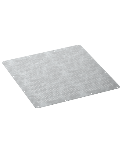 FORMAT Фланец основания вентилируемый в шкаф 800х800мм IEK (FO-00-FBV-080-080) в Домодедово Аксессуары для стоек и шкафов Pintop.ru