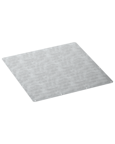 FORMAT Фланец основания вентилируемый в шкаф 1000х1000мм IEK (FO-00-FBV-100-100) в Домодедово Аксессуары для стоек и шкафов Pintop.ru