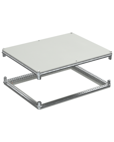 FORMAT Крыша и основание (под фланец) 800х1000мм IEK (FO-00-KOF-080-100) в Домодедово Аксессуары для стоек и шкафов Pintop.ru