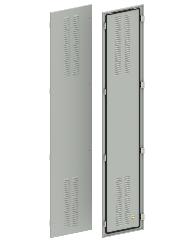 FORMAT Панель задняя вентилируемая 2000х400мм IEK (FO-00-PBV-200-040) в Домодедово Аксессуары для стоек и шкафов Pintop.ru