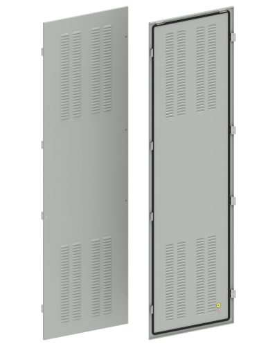 FORMAT Панель боковая вентилируемая 2000х600мм IP31 (2шт/компл) IEK (FO-00-PSV-200-060-31) в Домодедово Аксессуары для стоек и шкафов Pintop.ru