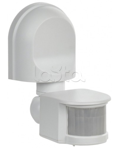 Датчик движения ДД-008 1100Вт 180град 12м IP44 белый IEK (LDD10-008-1100-001) в Домодедово Дополнительное оборудование для ОПС Pintop.ru