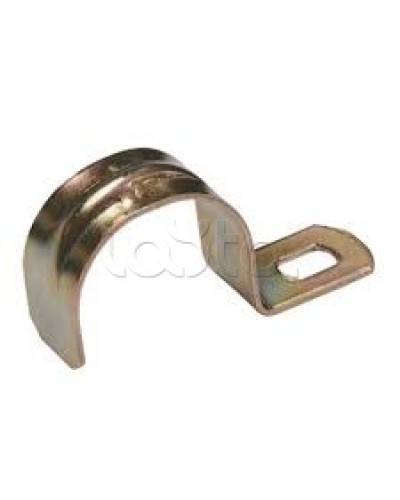 Скоба металлическая однолапковая d14-15 IEK CMAT10-14-100 в Домодедово Держатели, клипсы, скобы Pintop.ru