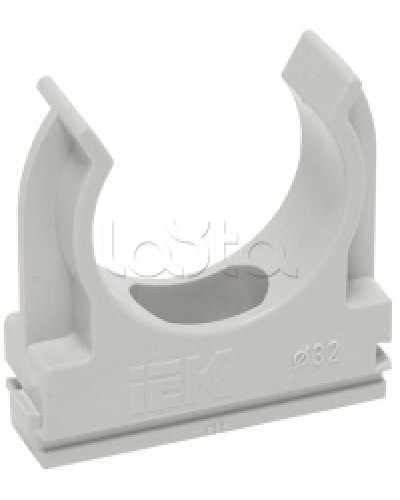 Держатель с защёлкой CF32 IEK CTA10D-CF32-K41-050 в Домодедово Держатели, клипсы, скобы Pintop.ru