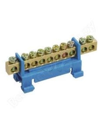 Шина нулевая с DIN-изолятором типа «Стойка» ШНИ-6х9-14-С-С IEK YNN10-69-14P-K07 в Домодедово Клеммные колодки Pintop.ru