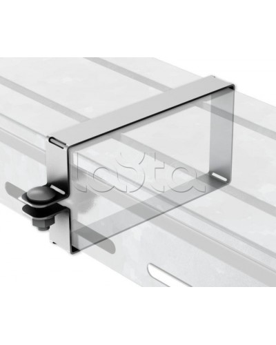 Хомут крышки лотка 100х300мм универсальный EZ IEK (CKL10D-HK-100-300-EZ) в Домодедово Стяжки-хомуты Pintop.ru