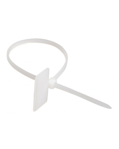 Хомут с площадкой ХП1 2,5х110 IEK UHH61-3-110-100 в Домодедово Стяжки-хомуты Pintop.ru