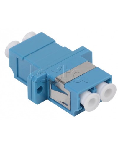 Проходной адаптер LC-LC, (SM/MM), UPC, (Duplex) ITK (FC1-LCULCU2C-SM) в Домодедово Проходные адаптеры и розетки оптические Pintop.ru