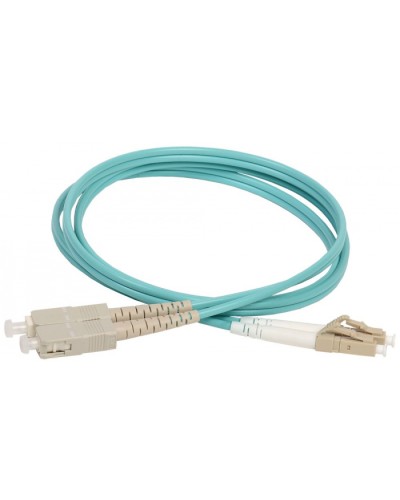 ITK Оптический (патч-корд), MM, 50/125 (OM3), LC/UPC-SC/UPC,(Duplex),1м (FPC5003-LCU-SCU-C2L-1M) в Домодедово Патч-корды оптические Pintop.ru