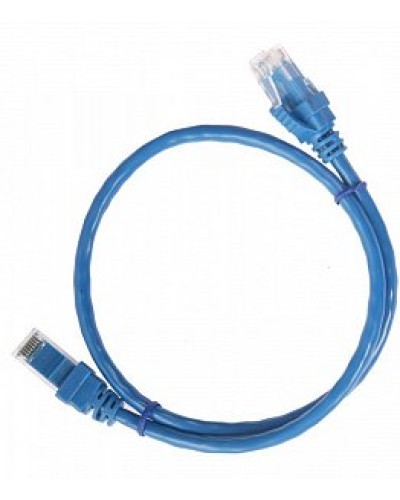 Патч-корд каегории 5Е, UTP, 2м, синий ITK PC03-C5EU-3M в Домодедово Патч-корды и пигтейлы Pintop.ru