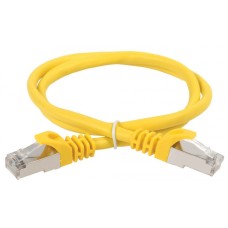 ITK Коммутационный шнур (патч-корд), кат.5Е FTP, 1,5м, желтый (PC05-C5EF-1M5)